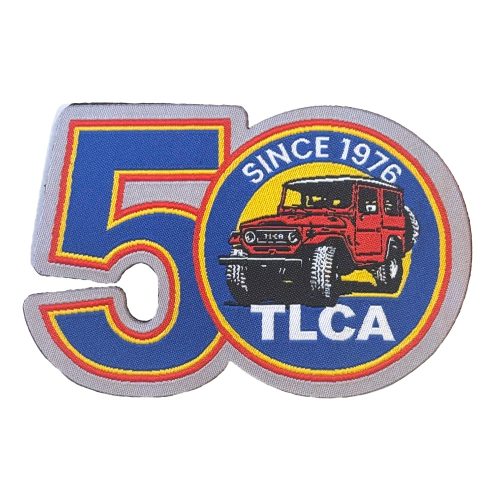 50th Anniversary Woven Patch