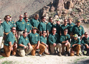 The Trail Teams drivers during training for the third year of the program. Photo courtesy of David Lee