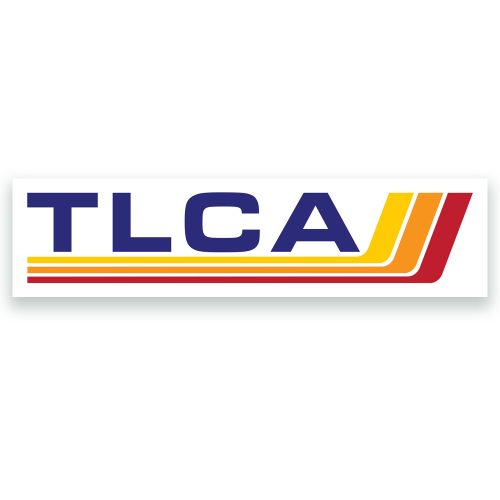 TLCA Heritage Sticker - White